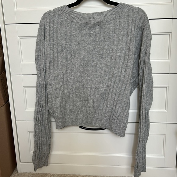 Open Edit Grey Sweater - Grey - Size S - Picture 5 of 5